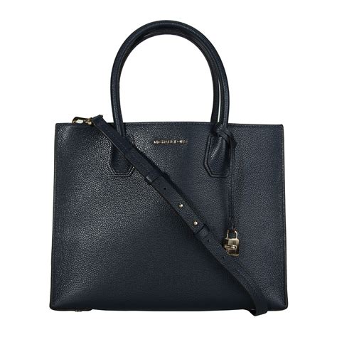 michael kors blue bag mk logo|navy blue Michael Kors bag.